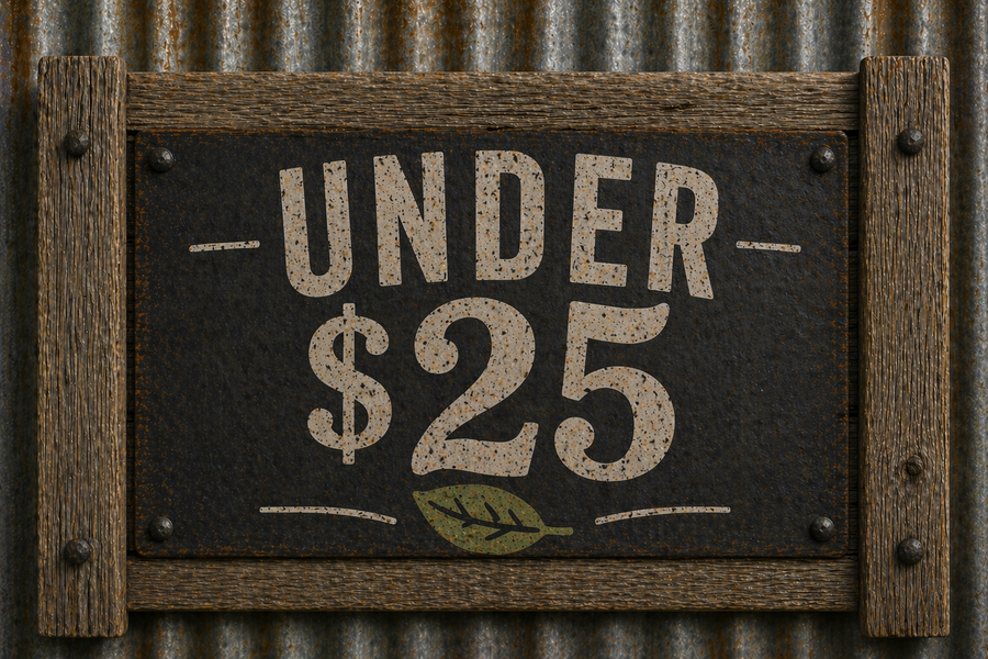 Under $25