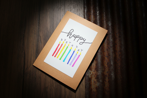 Handmade "Happy Birthday" Card by Cards for a Cause
