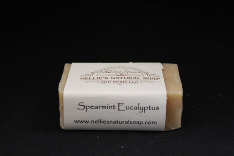 Spearmint Eucalyptus Goat Milk Soap by Nellie's Natural Soap