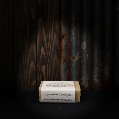 Spearmint Eucalyptus Goat Milk Soap by Nellie's Natural Soap