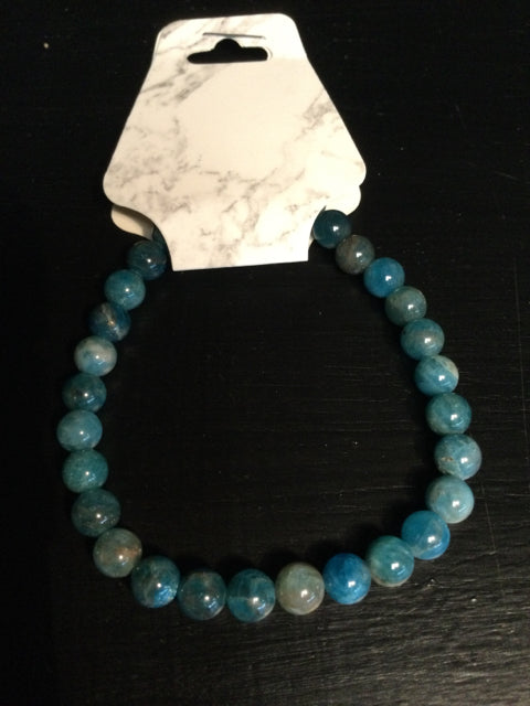 Apatite Bracelet by Pirate Booty and Crystal Treasures