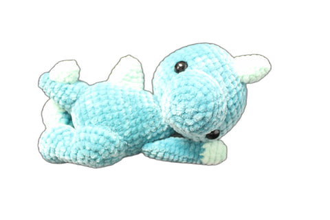 Blue Dinosaur Plush