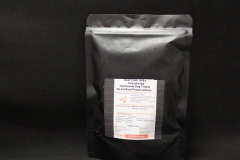 Premium Beef Liver Dog Treats by Pawfect Treats