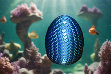 Load image into Gallery viewer, Mystery Dragon Egg Blues and Greens by AMLinspirations Toys
