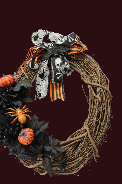 Hauntingly Fun Halloween Wreath