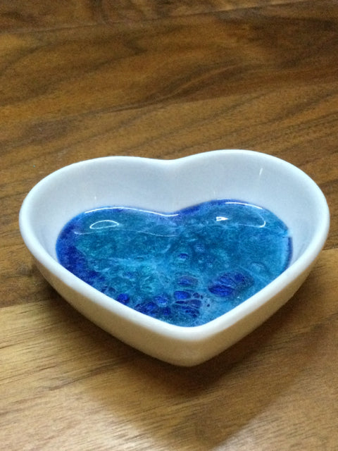 Beach Lovers Heart Ring Dish by Ravaged Barn