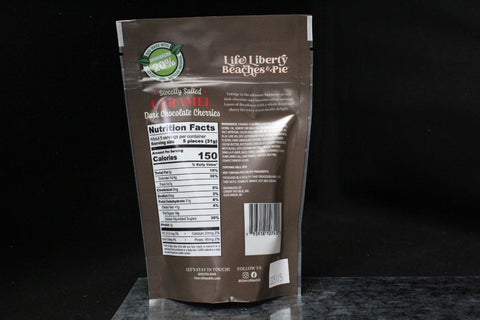 Cherry Republic Sweetly Salted Caramel Dark Chocolate Cherries