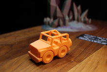 Load image into Gallery viewer, 3-D Printed Orange Jeep by AMLinspirations Toys
