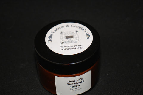 Jessica's Strawberry Tallow by Hello Tallow and Cecilia's Oils