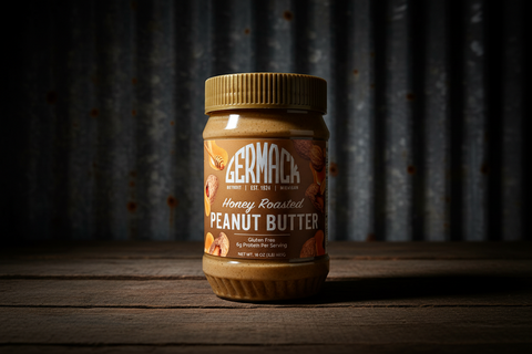 Germack Honey Roasted Peanut Butter 16oz