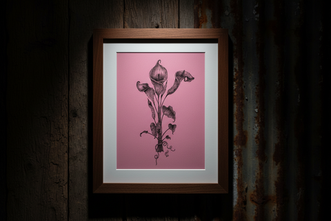 Pink Lily Card by Studio in the Pine