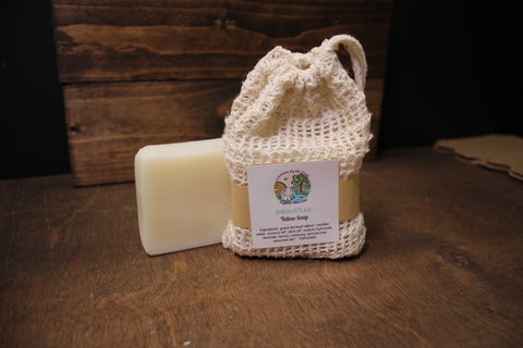 Original Tallow Soap with Sisal Bag  by Creations by the Creek