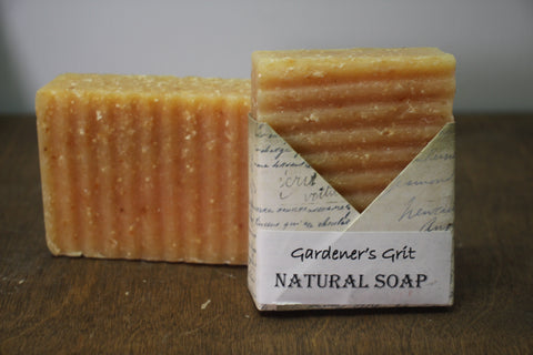 Natural Handmade Gardner's Grit Soap by Joellen Clark