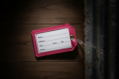 Summertime Luggage Tag by Stitching Critters