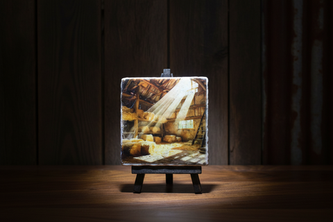 Barn Tile w/ Easel by Ravaged Barn