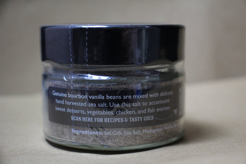 Vanilla Bean Infused Sea Salt