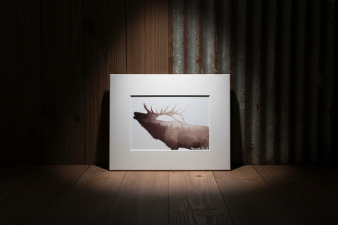 Genna Card Elk Forest Spirit Print