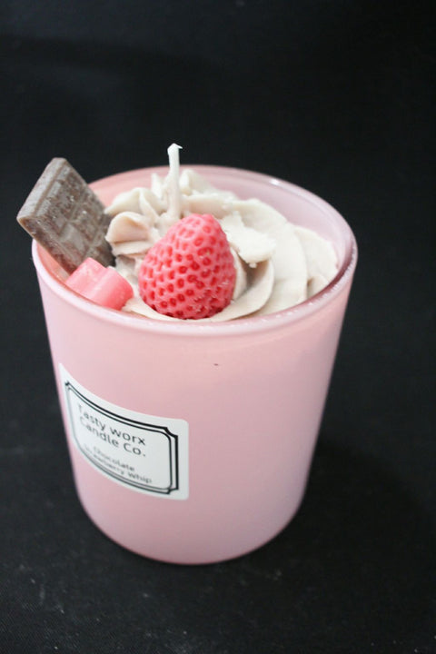 Chocolate Strawberry Whip Candle
