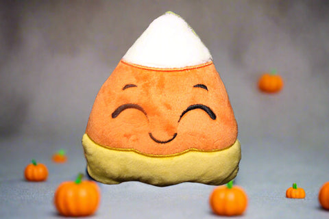 Candy Corn Plush 5x6 by Suki B’s Creations