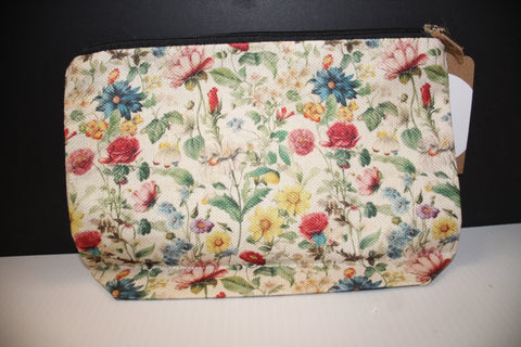 Wildflower Zippered Makeup Bag – By Almosta Bee Farm