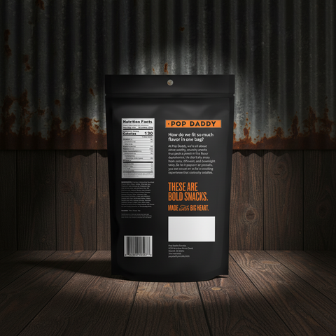 Smoked Gouda Pretzel Sticks Pop Daddy Pretzels 7.5oz Snack