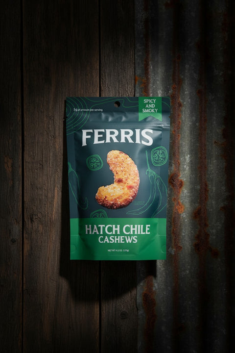 Hatch Chile Cashews Ferris 4.5 oz Snack