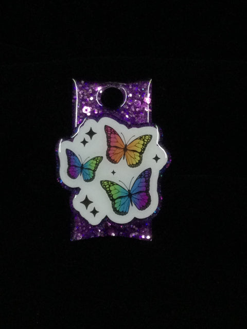 20/30 oz Stanley Tag Topper Butterflies by June Bugs