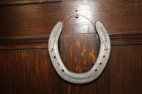 Live Lucky Decorative Horseshoe with Beads and Western Boot Charm