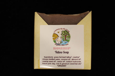 Rosehip Tallow Soap by Creations by the Creek