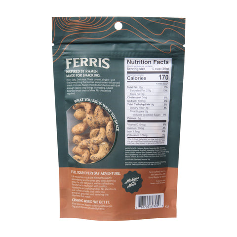 Umami Ramen Cashews 4.5 oz.