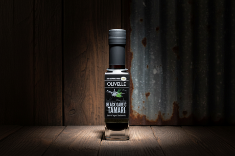 Black Garlic Tamari Infused Balamic Vinager
