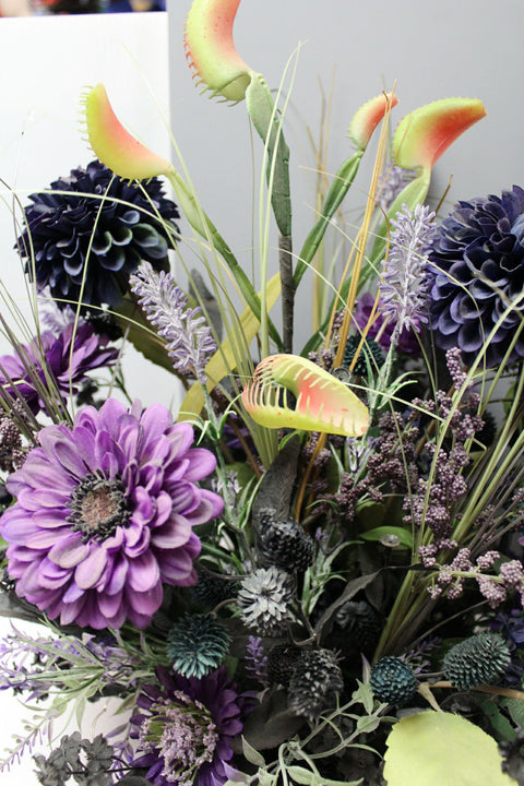 Spooky Midnight Bloom - Halloween Floral Arrangement