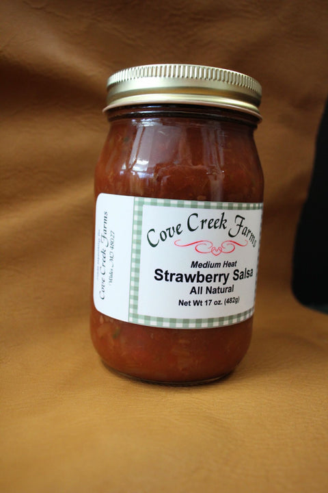 Strawberry Salsa Medium Heat by Cove Creek Farms
