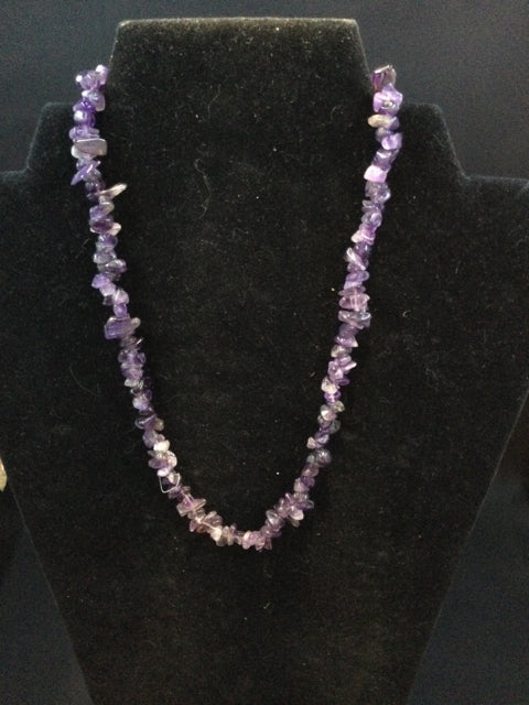 Amethyst Necklace by Pirate Booty and Crystal Treasures