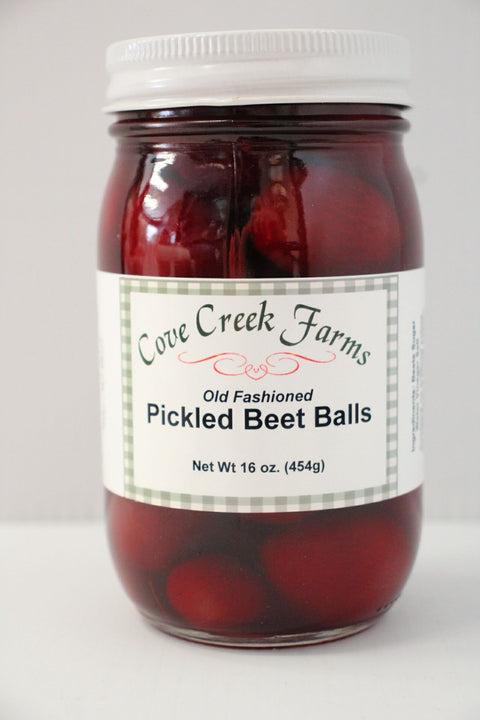 Pickled Beet Balls by Cove Creek Farms
