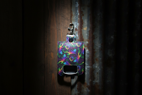 Inhaler Holder by Stitching Critters - Rainbow Chameleon