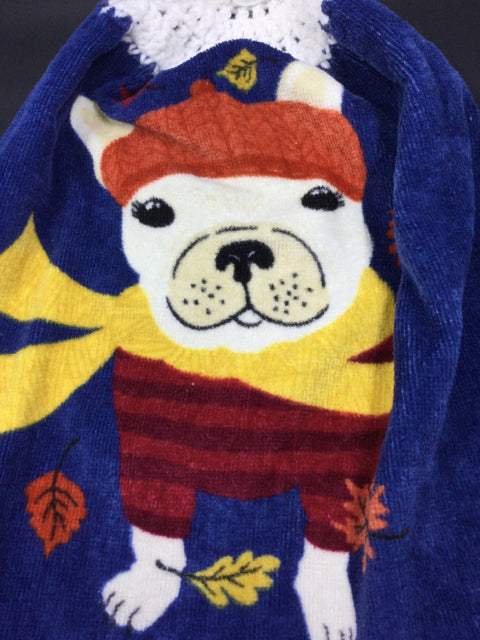 Winter Dog Towel by Grandma Jan