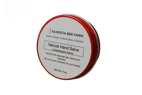 Natural Hand Salve by Almosta Bee Farm