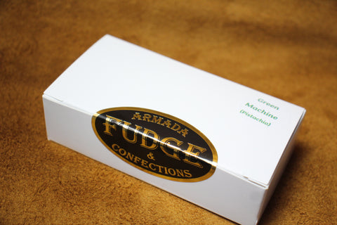 1/4 Pound Armada Fudge and Confections Pistachio Fudge