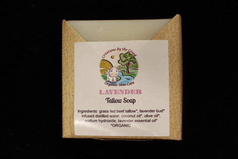 Lavender Tallow Soap by Creations by the Creek