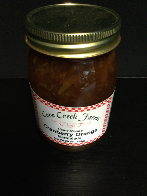 Cranberry Orange Marmalade by Cove Creek Farms