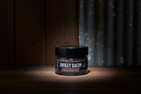 Smokey Bacon Infused Sea Salt by The Phlavor Vault