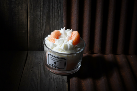 Orange Sherbet Soy Candle by TastyWorxCandleCo