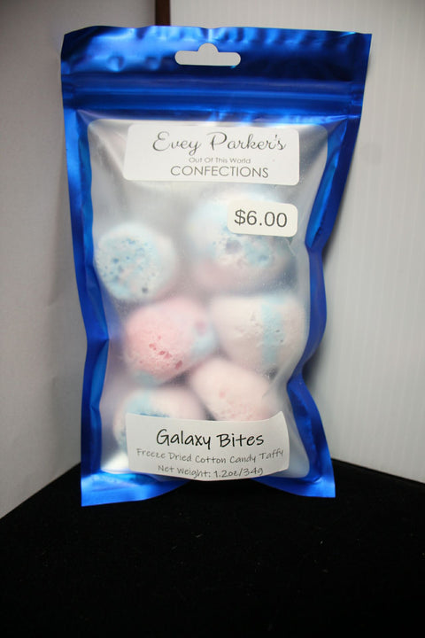 Galaxy Bites – Freeze-Dried Cotton Candy Taffy