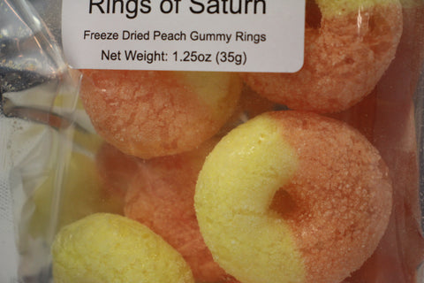Rings of Saturn – Freeze-Dried Peach Rings