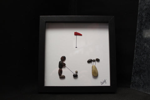 Golf Art By Amy Shadow Box