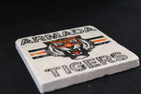 Armada Tiger Ravaged Barn Coasters