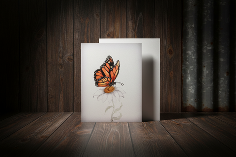 Monarch Bliss Card by Carol Schulte