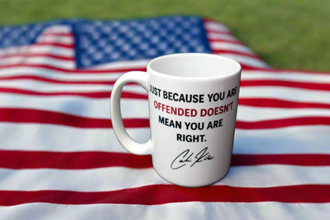 Charlie Kirk Tribute Coffee Mug
