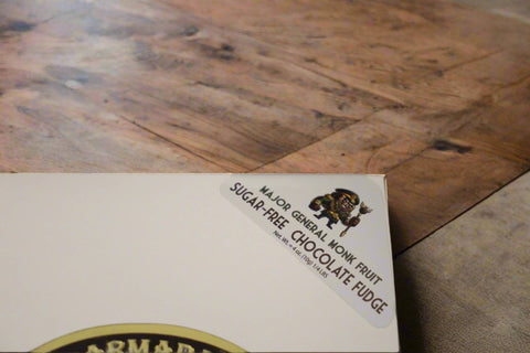 1/4 Pound Sugar Free Chocolate Fudge by Armada Fudge Co.